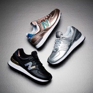 ISO ONLY…Women’s New Balance 574 “Glitter Pack” Sneakers Size 10